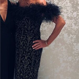 Black Boa Ostrich Feathers